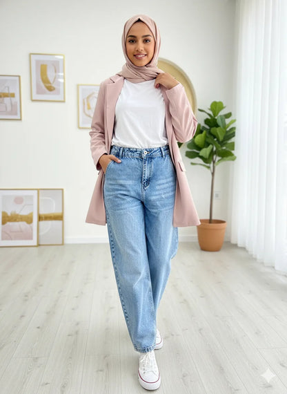 Relaxed Fit Light Jeans